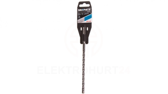 Wiertło do betonu SDS Plus 8 x 210 mm S4 quatro 57H418