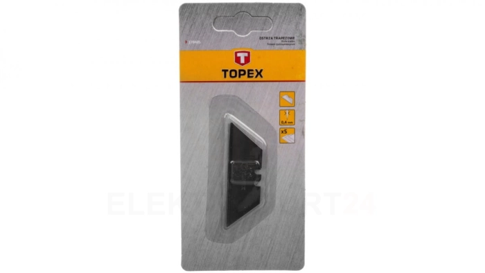 Ostrze trapezowe wymienne 60mm 0.4mm 17B405 /5szt./