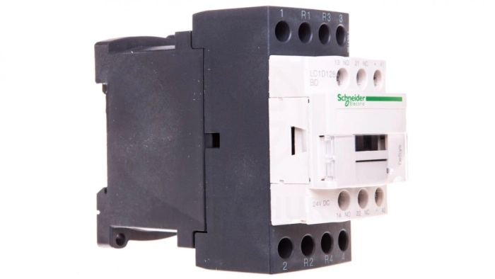 TeSys Deca Stycznik mocy 25A 4P 24V DC 1Z 1R LC1D128BD