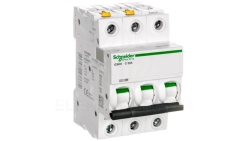 Wyłącznik nadprądowy 3P C 32A 10kA AC iC60H-C32-3 Acti9 A9F07332