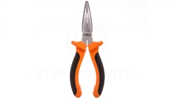 Szczypce wydłużone wygięte 160 mm 01-015
