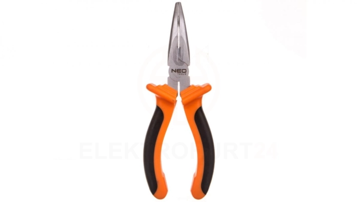 Szczypce wydłużone wygięte 160 mm 01-015