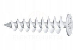 Wkręt-met kołek ślimak do styropianu 10szt