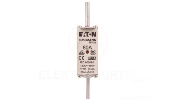 Wkładka bezpiecznikowa NH1 80A gL/gG 500V 80NHG01B