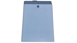 Wyłącznik nożny pojedynczy z osłoną niebieski metal 1Z 1R 1 krok XPEM310