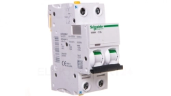 Wyłącznik nadprądowy 1P+N C 2A 10kA AC iC60H-C2-1N Acti9 A9F07602