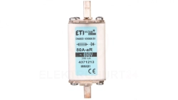 Wkładka bezpiecznikowa NH00 80A aR 690V 004371213