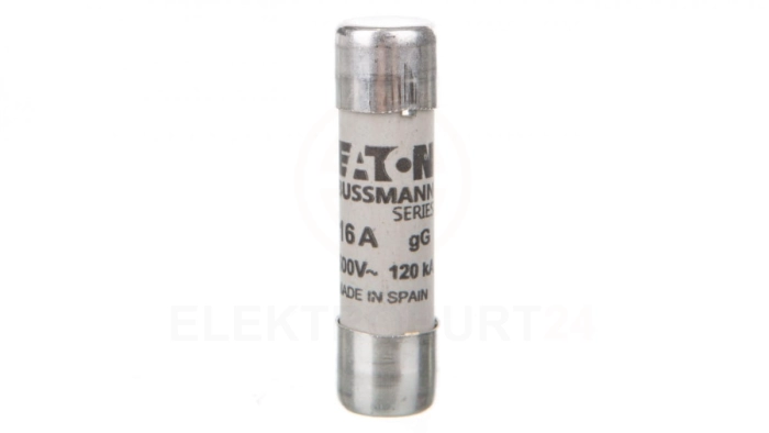 Wkładka bezpiecznikowa cylindryczna 10x38mm 16A gG 500V C10G16