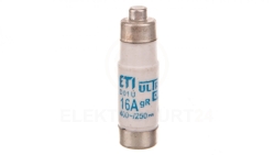 Wkładka bezpiecznikowa D01 16A aR 400V E14 16NZ01R