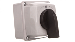 Łącznik krzywkowy 0-I 1P 16A w obudowie IP65 Łuk E16-53 951653