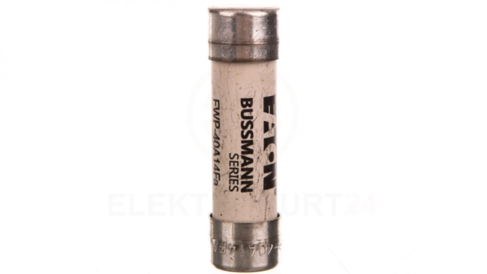 Wkładka bezpiecznikowa cylindryczna 14x51mm 40A aR 700V do półprzewodników FWP-40A14F