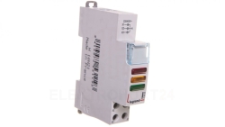 Lampka modułowa 3-fazowa czerwona/żółta/zielona LED 230/400V L435 412934