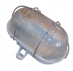 Oprawka kanałowa z siatką metal owal 60 IP44