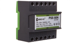 Transformator 1-fazowy modułowy bezpieczeństwa PSS 80N 230/ 24V 3,3A, na szynę DIN, IP20, Ta 40, 16024-9889