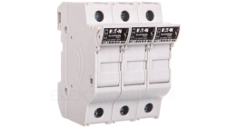 Podstawa bezpiecznikowa cylindryczna 10x38mm 3P 30A CHCC3DU