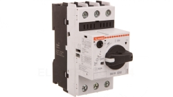 Wyłącznik silnikowy z pokrętłem 0,75kW przy 400VAC 1,6-2,5A 100kA SM1R0250