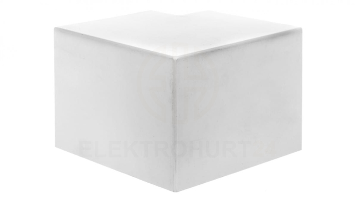Narożnik do kanałów kablowych płaski AP 60x60 biały ECAP6060B