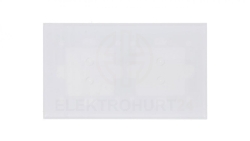 Simon Touch ramki Panel dotykowy S54 Touch, 2 moduły, 2 pola dotykowe pionowe + 2 pola dotykowe pionowe, biała perła DSTR233/70