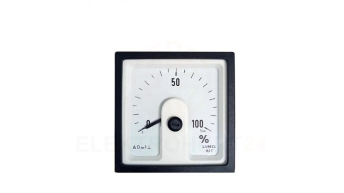 Amperomierz analogowy 72x72 N:IP52 A202:zakr.pom.1,5A MA17