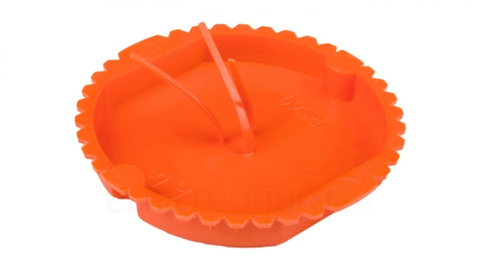 Pokrywa sygnalizacyjna 60mm okrągła ceglasta PK-60 0202-02 /100szt/