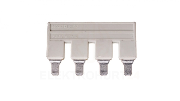 Mostek grzebieniowy 4-torowy 57A 800V jasnoszary 2010-404 TOPJOBS