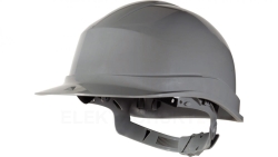 Hełm budowlany z polietylenu szary regulowany 440 VAC ZIRC1GR