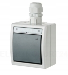 Aquant łącznik hermetyczny krzyżowy natynkowy IP65