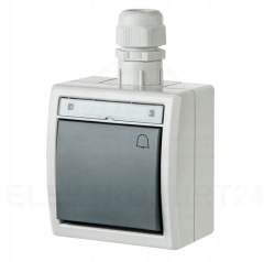 Aquant łącznik hermetyczny dzwonek natynkowy IP65