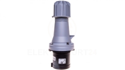 Wtyczka przenośna 63A 4P 690V czarna IP44 POWER TWIST 0341-7