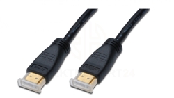 Kabel HDMI ze wzmacniaczem Highspeed 1.3 GOLD Typ A M/M AK-330105-150-S 15m