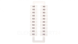 Oznacznik biały (blister 20szt.) 43192 (nadruk X2)