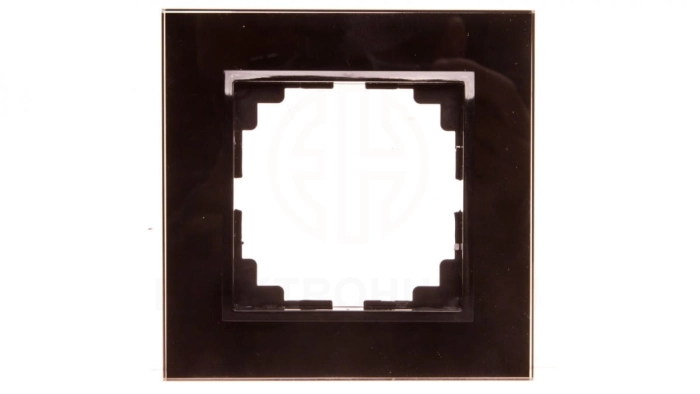 Sentia Ramka pojedyncza szklana czarna 1471-61