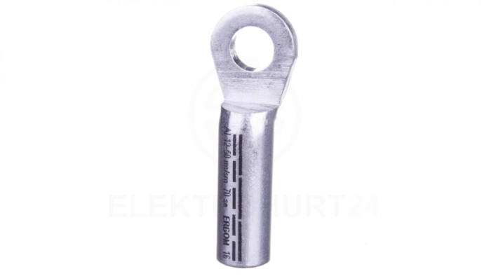 Końcówka oczkowa aluminiowa szczelna KRA 50/12 E12KA-01010101300