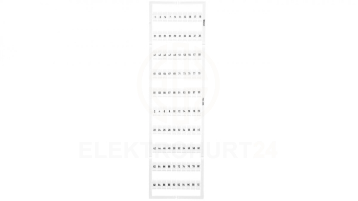 Oznaczniki WMB 1 3-99/2 4-100 793-599 /5szt./