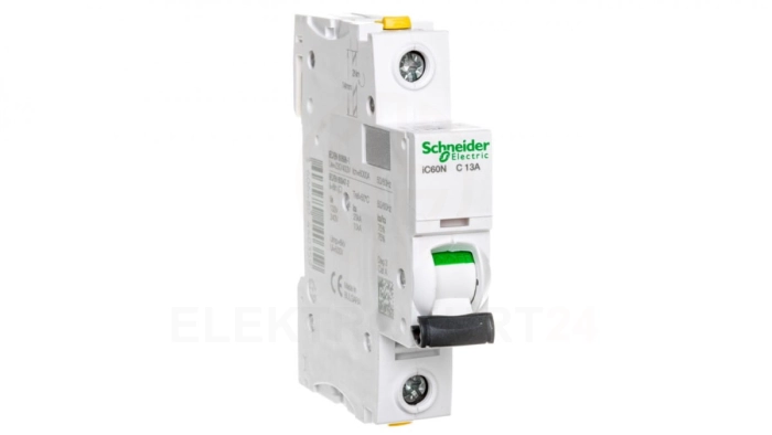 Wyłącznik nadprądowy 1P C 13A 6kA AC iC60N-C13 A9F04113