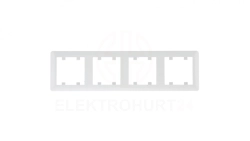 Lumina Soul Ramka poczwórna pionowa biała WL5140