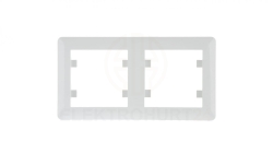 Lumina Soul Ramka podwójna pozioma biała WL5220