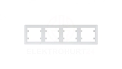 Lumina Soul Ramka poczwórna pozioma biała WL5240