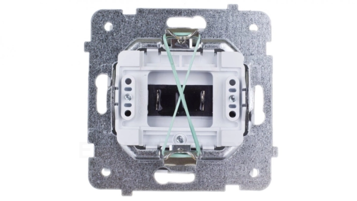 AS Gniazdo głośnikowe pojedyncze białe GG-1G/m/00