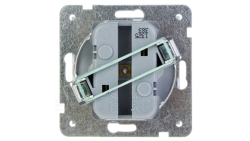 AS Gniazdo potrójne b/u 2.5A EURO białe GP-3G/m/00