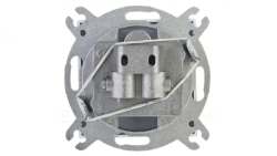 AS Gniazdo antenowe RTV-SAT końcowe białe GPA-GS/m/00