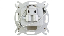 AS Gniazdo antenowe RTV-SAT końcowe ecru GPA-GS/m/27