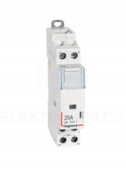 Legrand CX3 stycznik modułowy 1P 2Z 25A 24V 412505