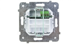 AS Gniazdo telefoniczne pojedyncze RJ11 białe GPT-1G/m/00