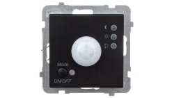 SONATA Elektroniczny czujnik ruchu czarny metalik ŁP-16R/m/33