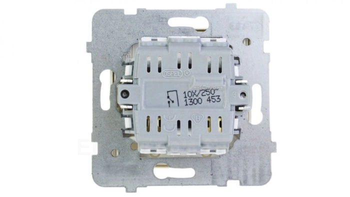 AS Łącznik pojedynczy z podświetleniem ecru ŁP-1GS/m/27