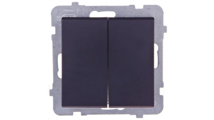 SONATA Łącznik świecznikowy czarny metalik ŁP-2R/m/33