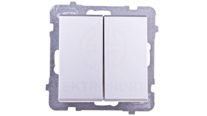 SONATA Łącznik świecznikowy srebro mat ŁP-2R/m/38