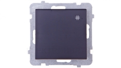 SONATA Łącznik krzyżowy czarny metalik ŁP-4R/m/33