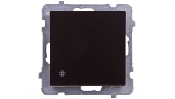 SONATA Łącznik krzyżowy czekoladowy metalik ŁP-4R/m/40